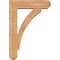 Ekena Millwork Thorton Craftsman Smooth Bracket w/ Offset Brace, Western Red Cedar, 7 1/2"W x 28"D x 40"H BKT0806X28X40THR04SWR - alternate 3